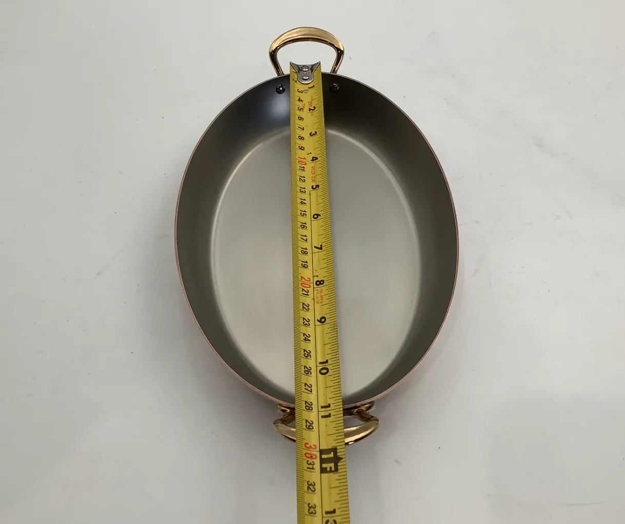 Mauviel M'Heritage M'150 B gratängpanna oval 25 cm koppar