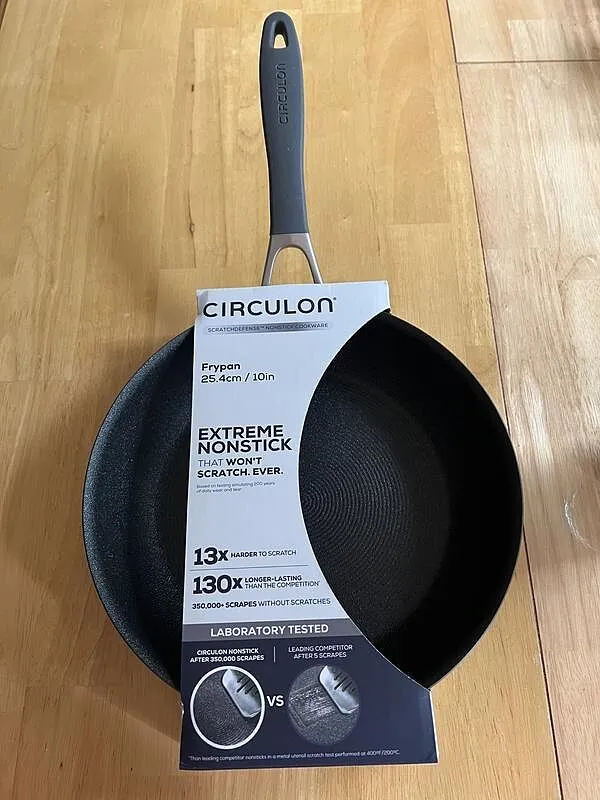 Circulon A1 ScratchDefense kastrull 2-Qt grafit pip