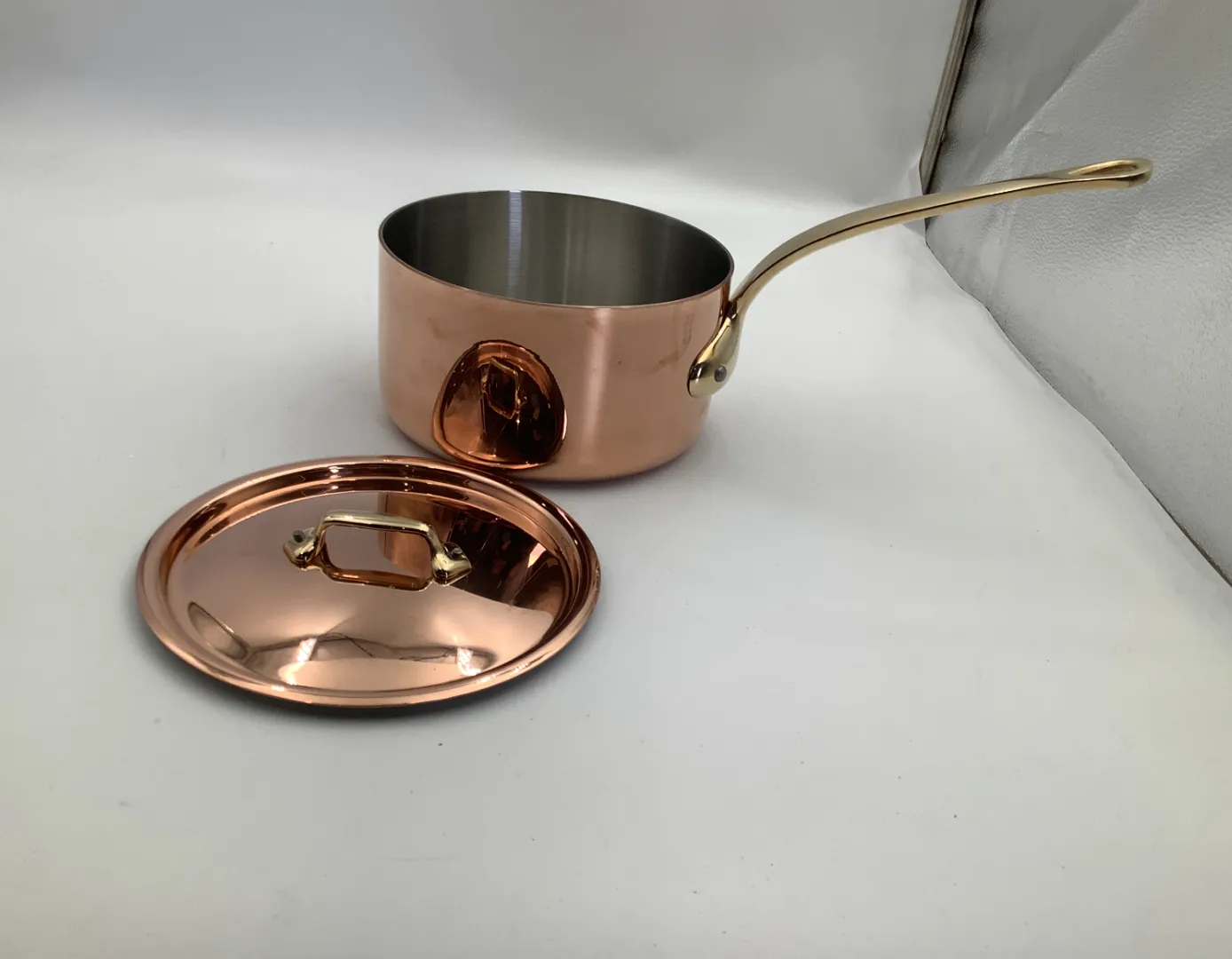 Mauviel M’Heritage M200B kastrull 2,6 l lock öppen koppar