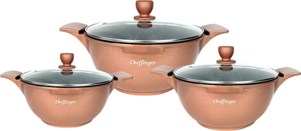 Cheffinger CF-LC01 gryta brons gjutjärn