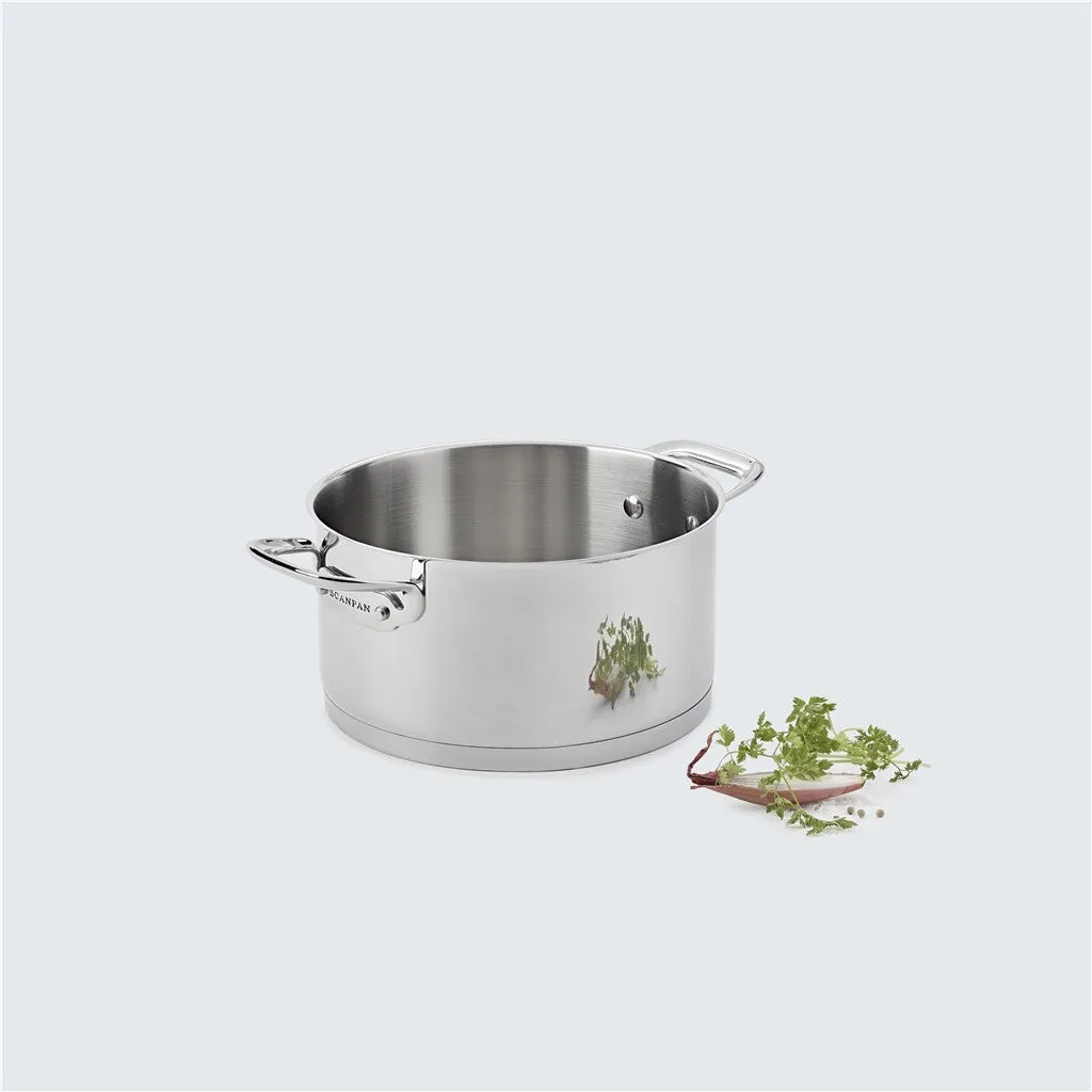 Scanpan TechnIQ gryta 22 cm 4,0 L utan beläggning