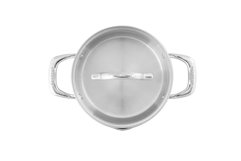 SCANPAN STS gryta 2,5 L 18 cm rostfritt stål