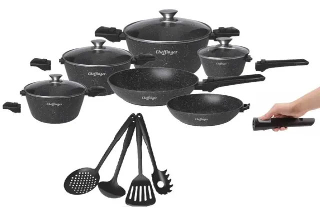 Cheffinger CF-FAD1010 traktörpanna – induktion