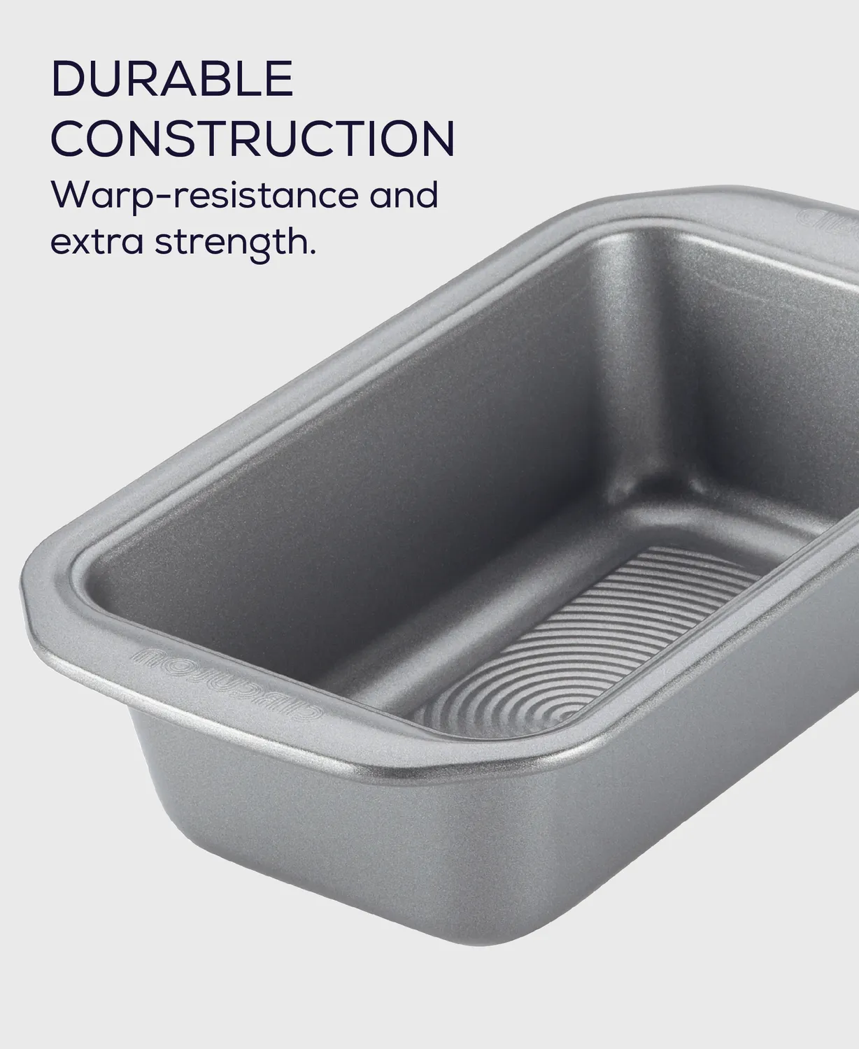 Circulon brödform 9x5 tum 4-pack silver