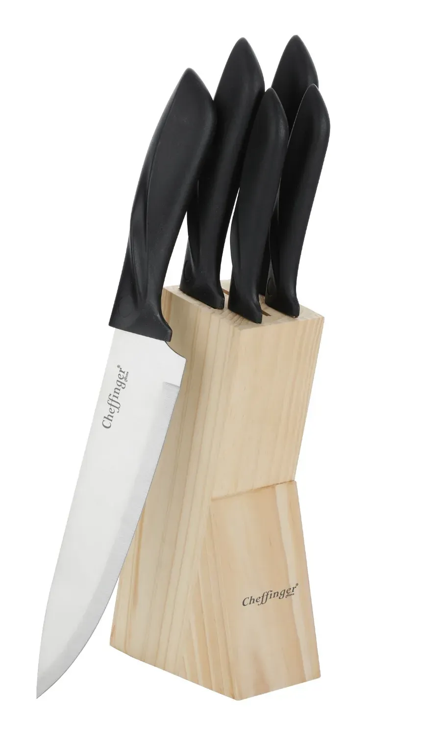 Cheffinger CF-KS12 knivset 12 delar rostfritt
