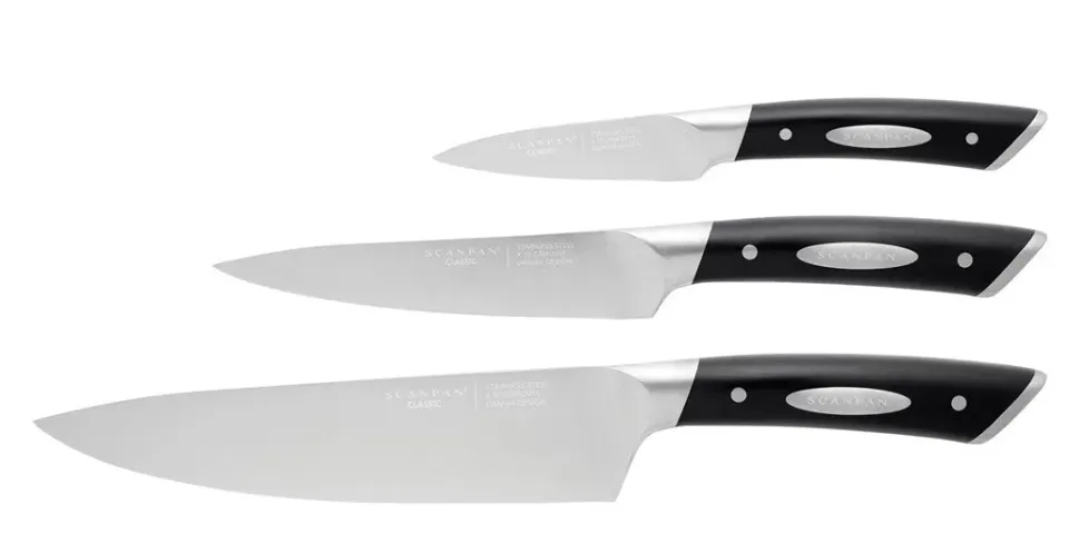 Scanpan Classic kockset 3 delar knivar
