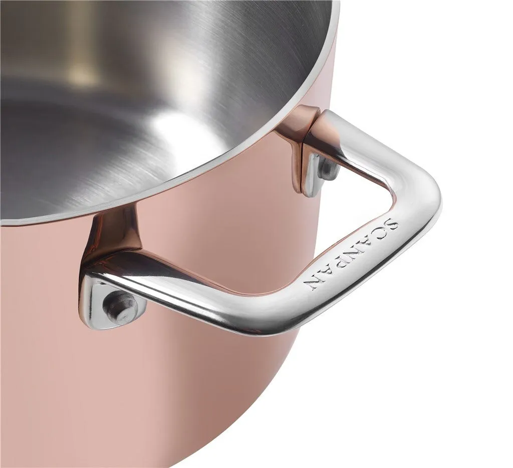 Scanpan Maitre D gryta 3,5 L 20 cm koppar