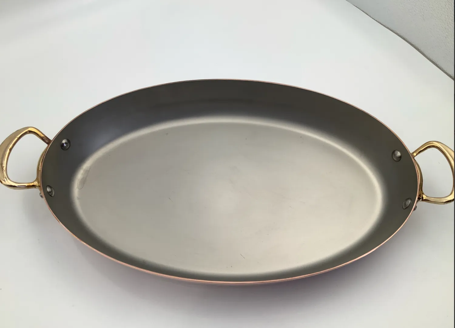 Mauviel M'Heritage M150 B gratängform koppar oval 40 cm