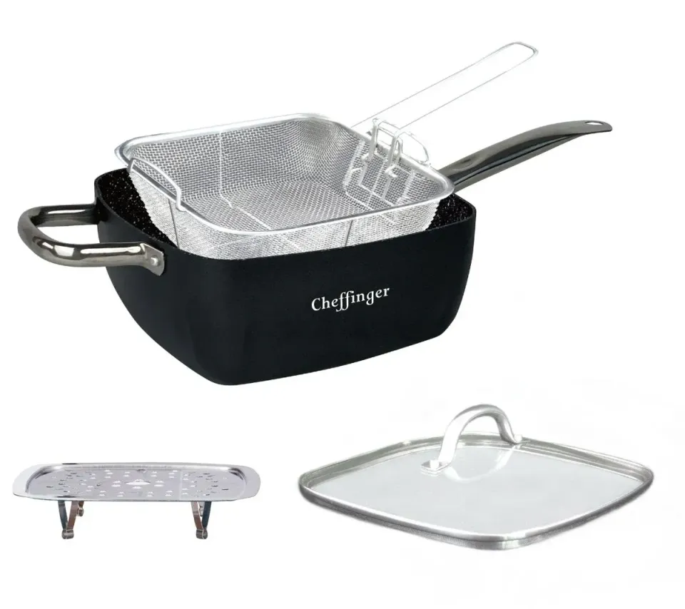 Cheffinger CF-FA04 stekpanna aluminium