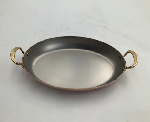 Mauviel M’Heritage M150B gratängform oval koppar öppen
