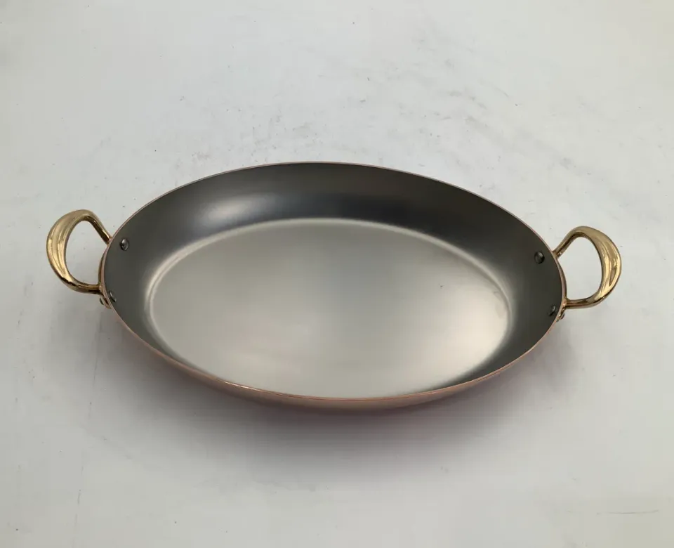 Mauviel M’Heritage M150B gratängform oval koppar öppen