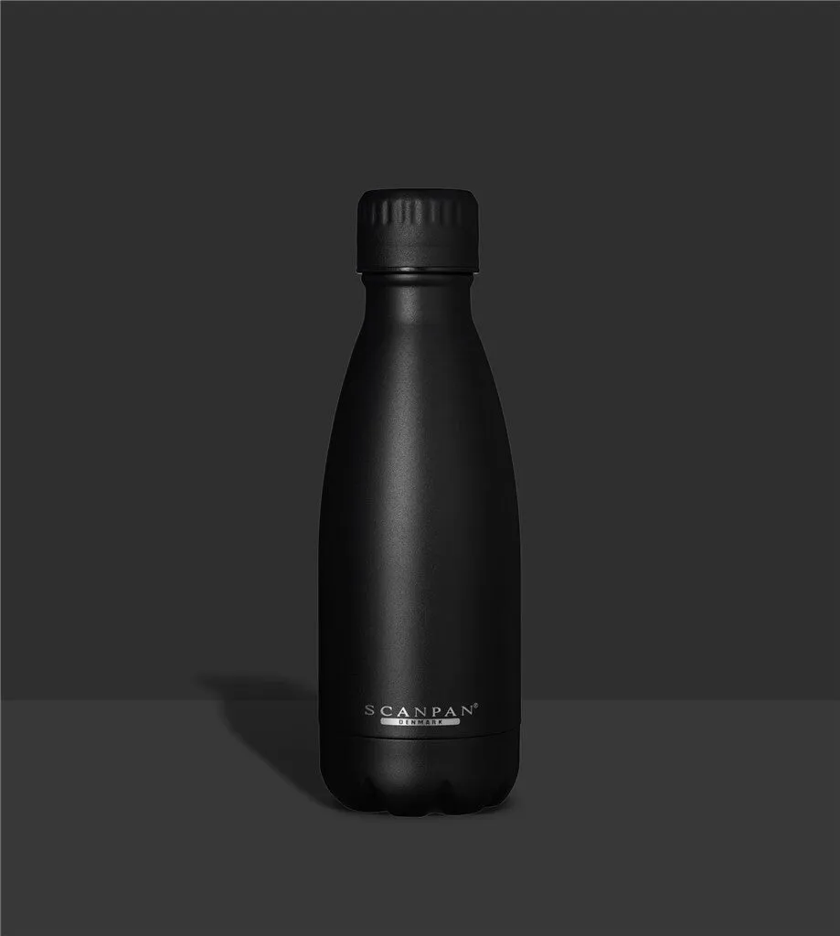 Scanpan To Go termoflaska 350 ml svart återanvändbar