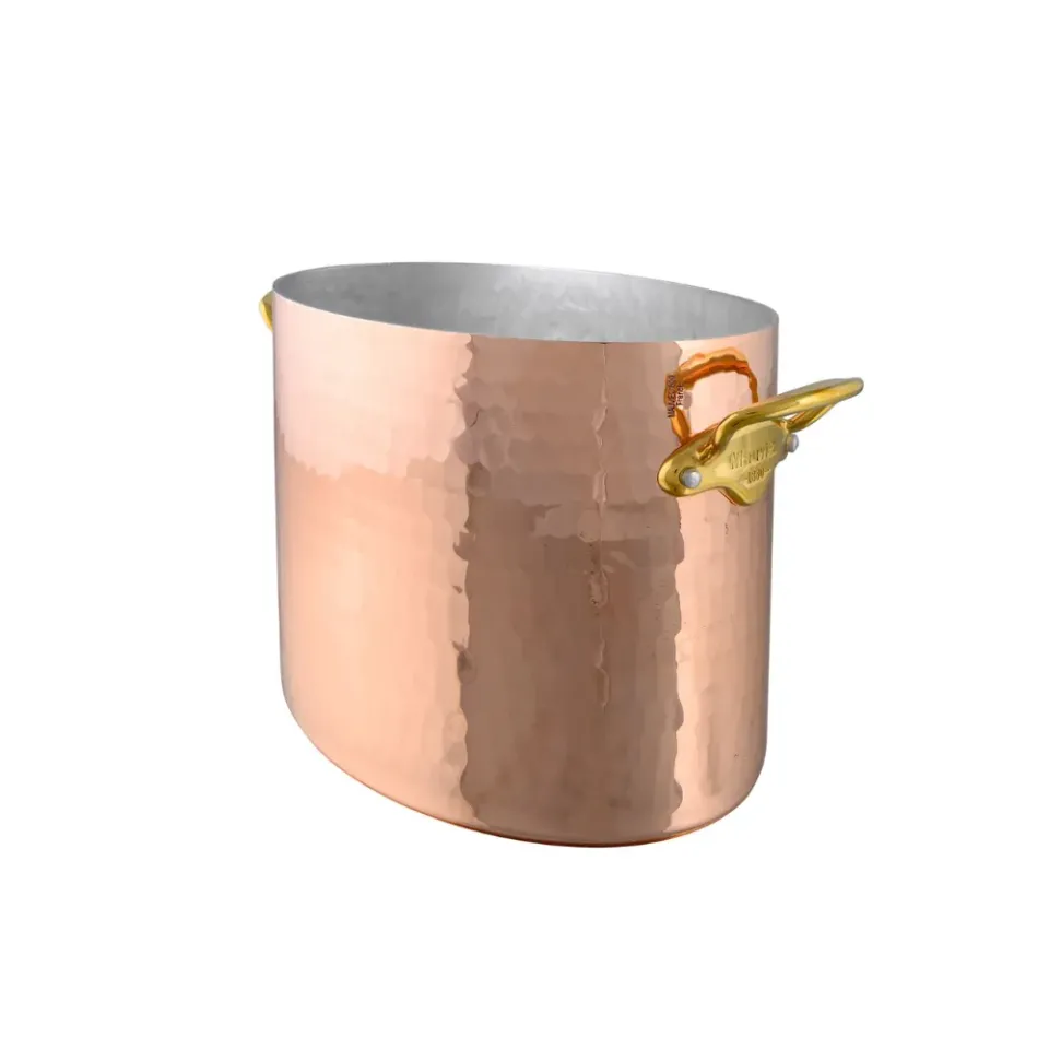 Mauviel M30 champagnekylare 7,5 Qt hamrad koppar