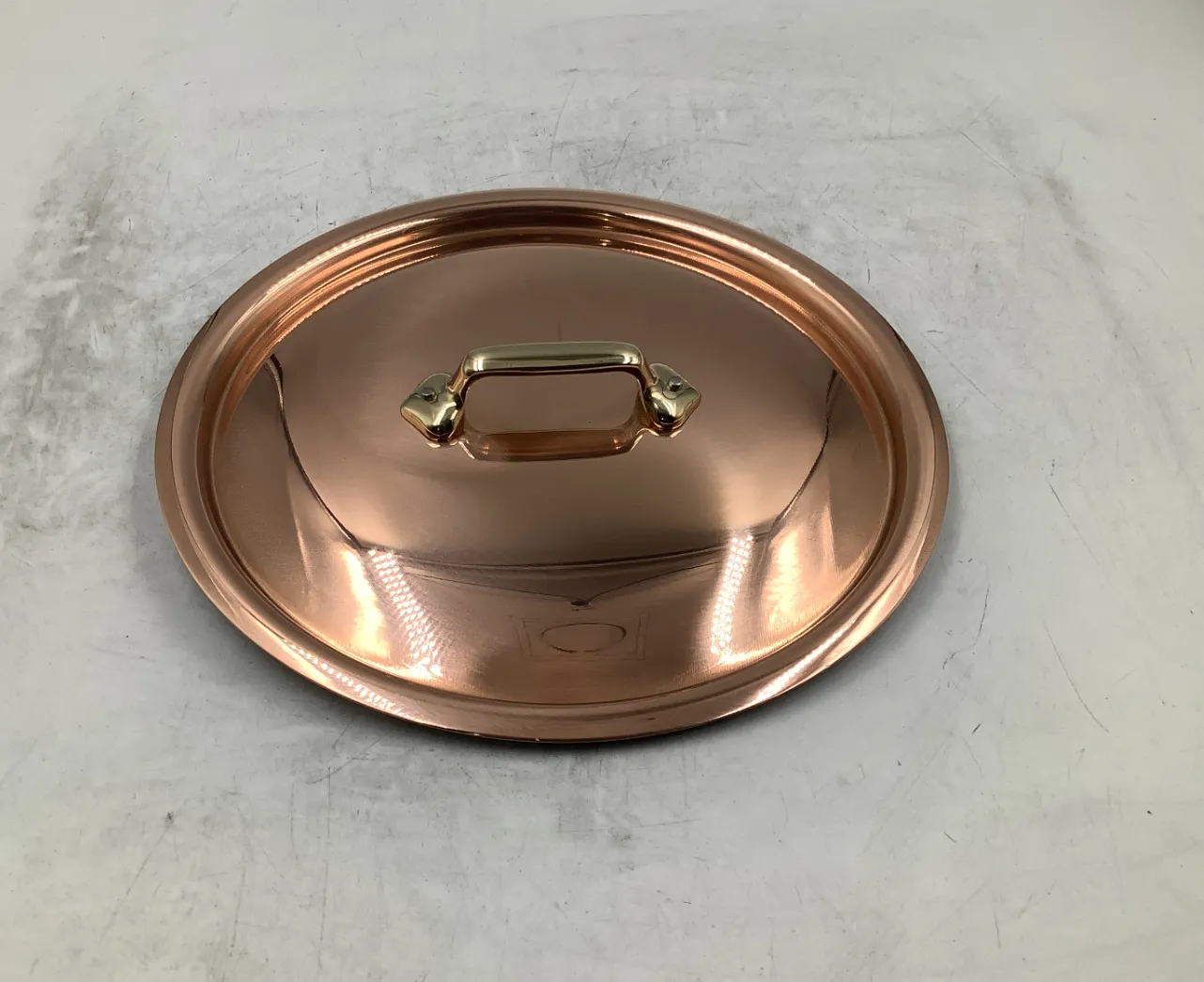 Mauviel M'Héritage M'200 B kastrull med lock 3,3 qt koppar box 3