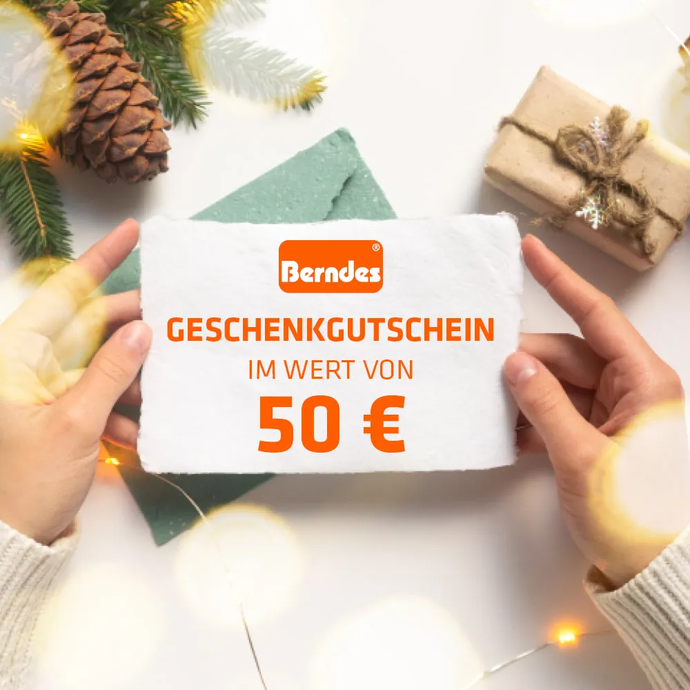 Berndes presentkort digitalt 50 euro köksredskap