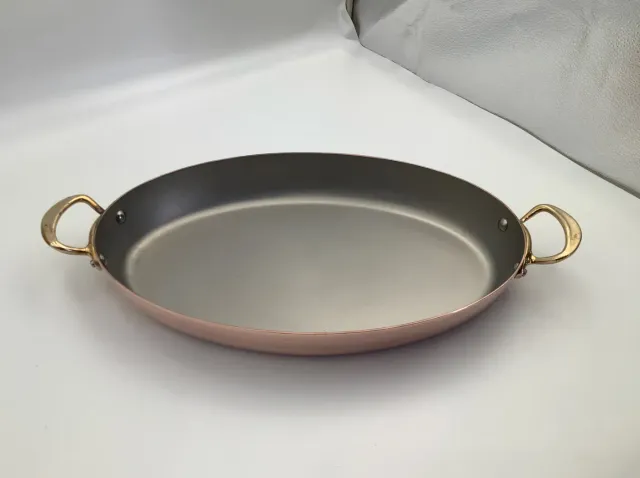 Mauviel M'Heritage M150 B gratängform koppar oval 40 cm