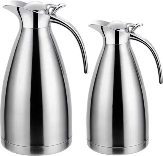 Cheffinger CF-Flask Set termos 1+1,5L silver rostfri