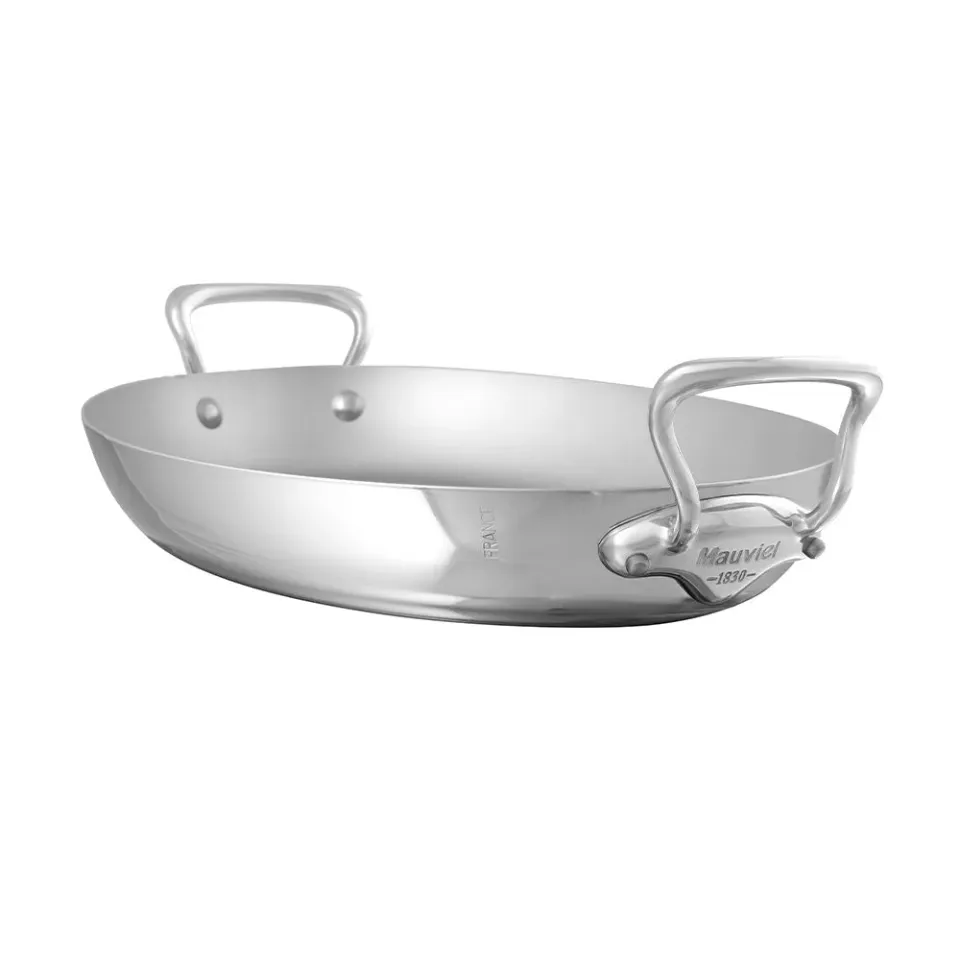 Mauviel M'Cook oval stekpanna 5-ply 45 cm