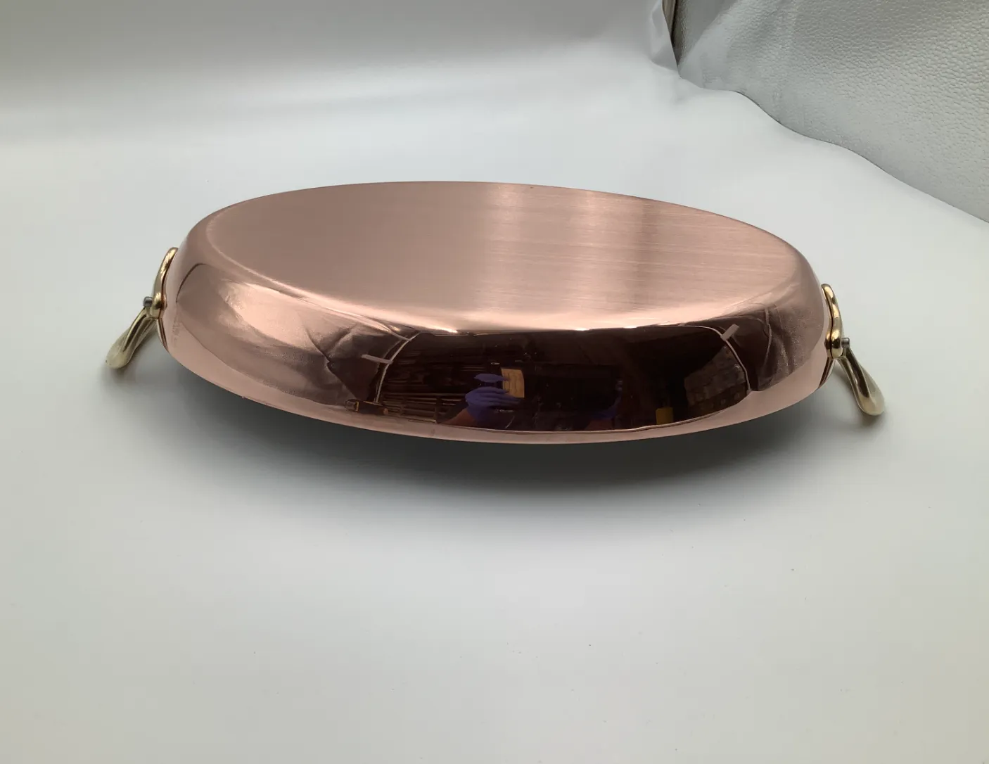 Mauviel M'Heritage M150B gratängform koppar oval 30 cm