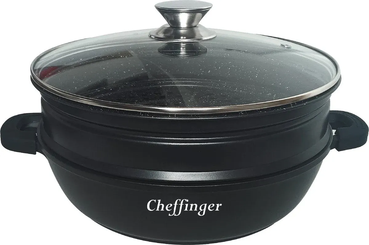 Cheffinger CF-TJS28 gjutjärnsgryta 28 cm
