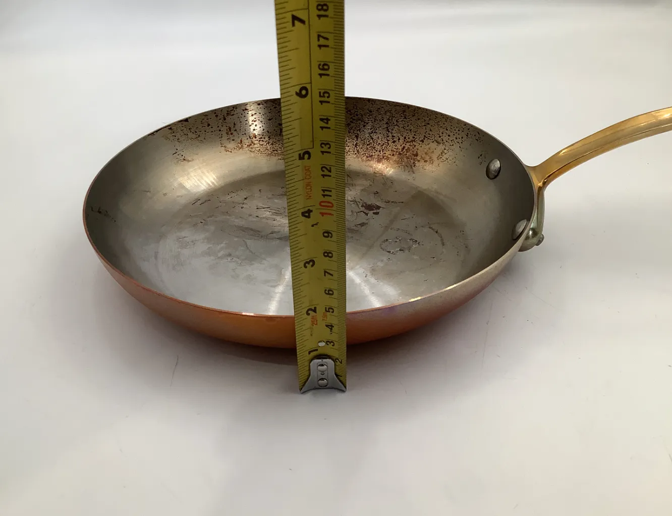 Mauviel M'Heritage M'150B stekpanna koppar 26 cm begagnad