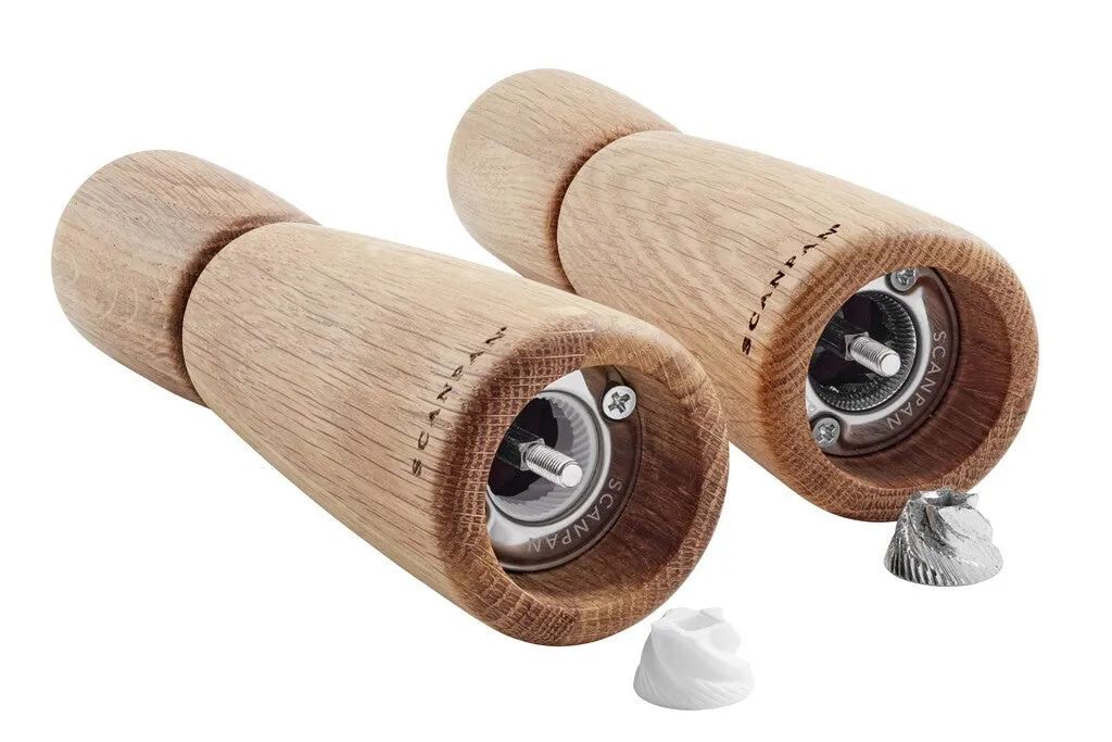 Scanpan Maitre D salt- och pepparkvarn 18 cm ek
