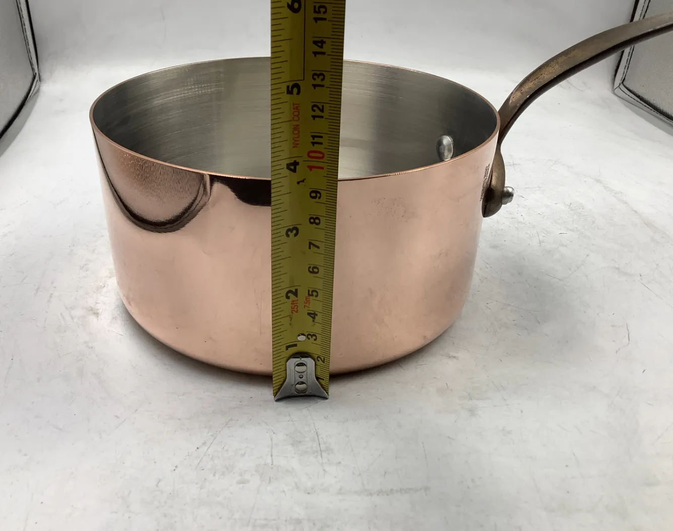 Mauviel M'Heritage 150CI kastrull 19cm koppar fynd
