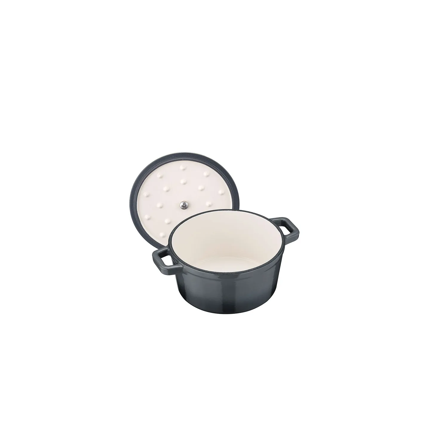 Berndes b.iron gjutjärnsgryta 14 cm emaljerad