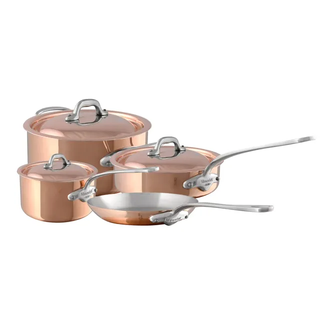 Mauviel M'Heritage M'150 S kastrullset 7 delar koppar