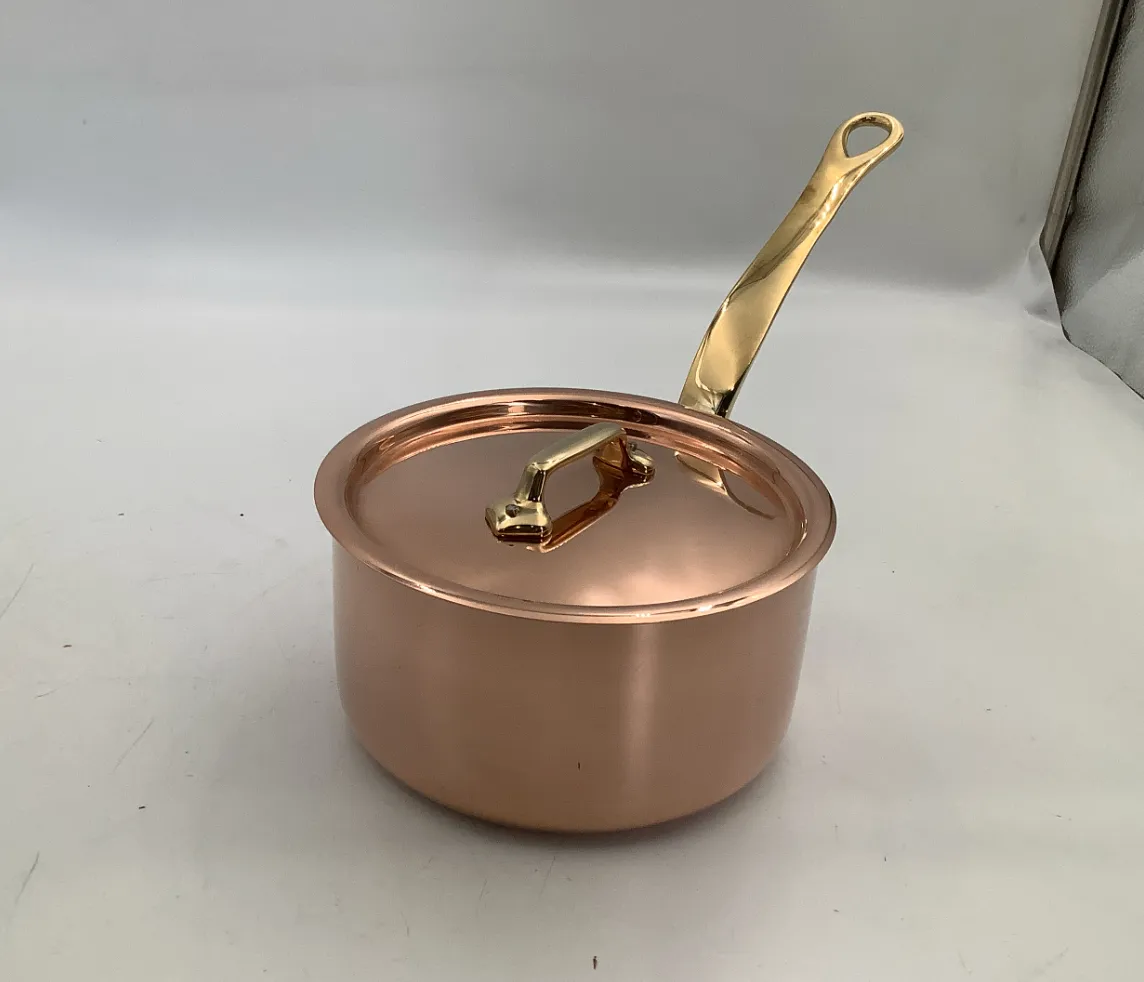 Mauviel M'Heritage M200B kastrull koppar 1,7 L med lock