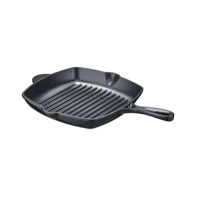 Berndes b.iron grillpanna 27x27 cm gjutjärn svart