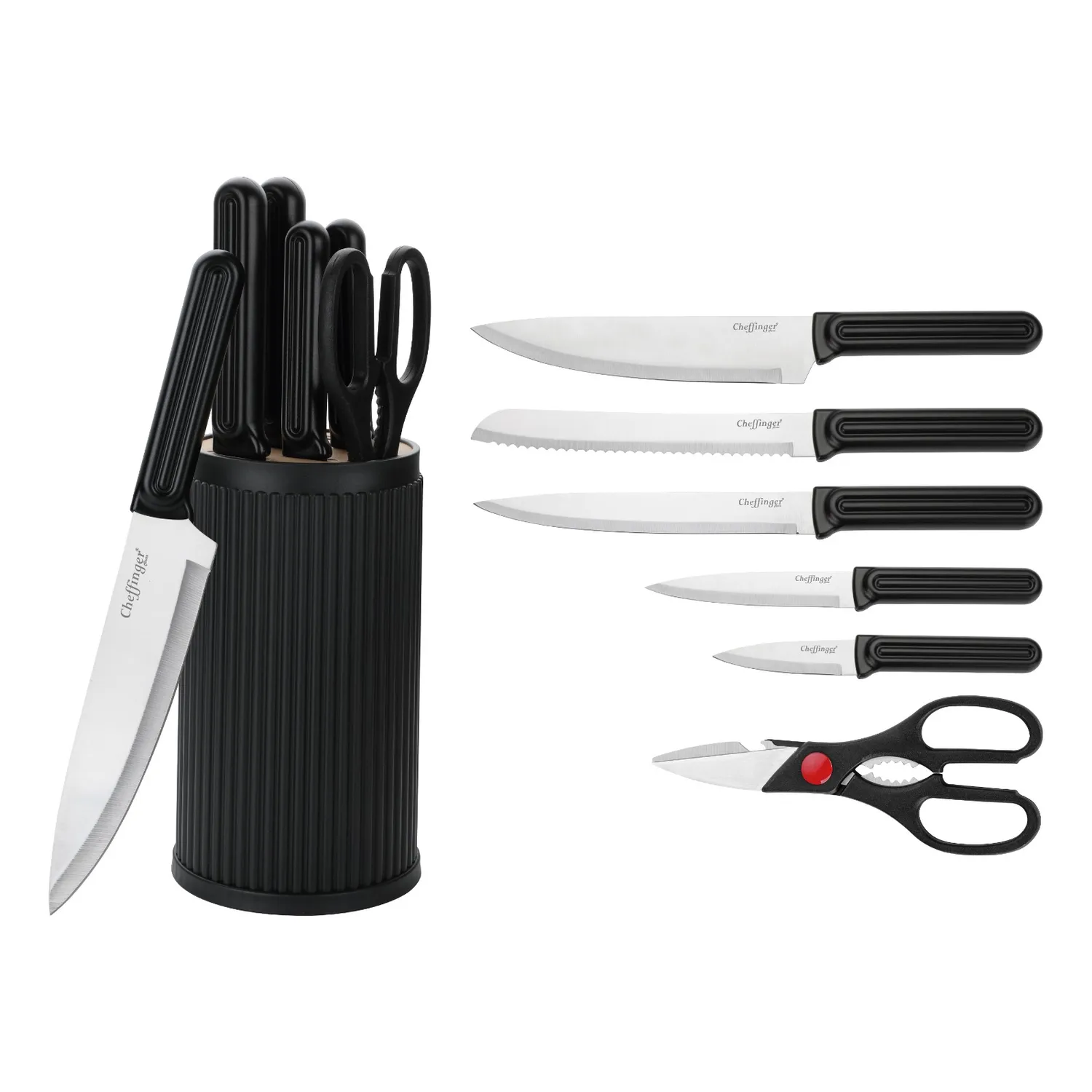Cheffinger CF-KB03 knivset 3 delar rostfritt