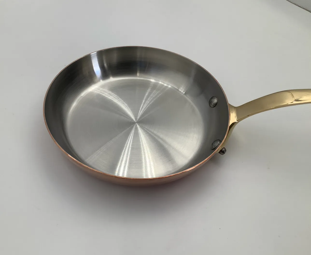 Mauviel M'Heritage M200B stekpanna 20 cm koppar mässing