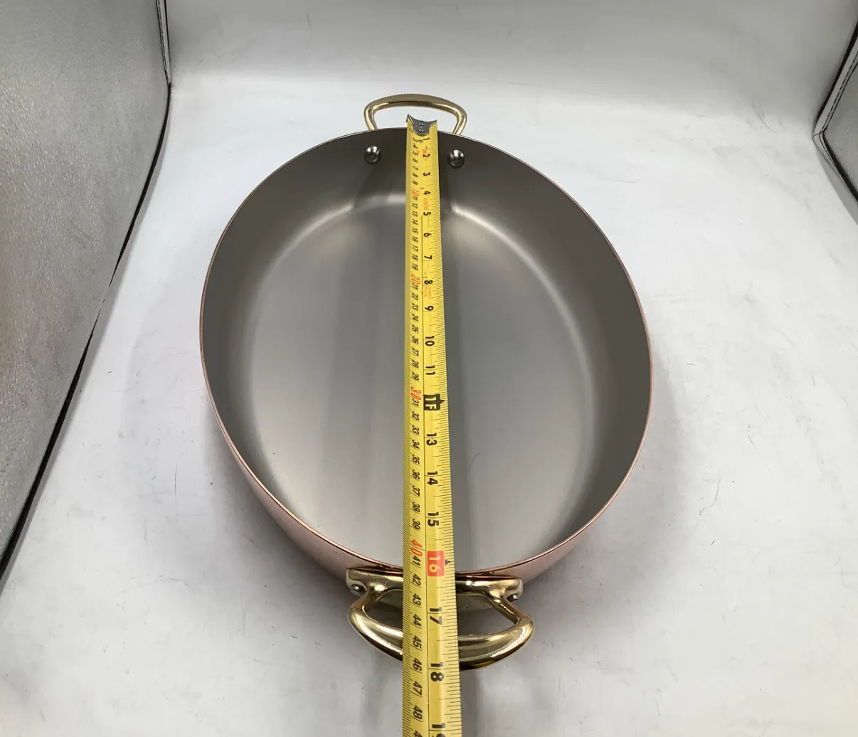 Mauviel M'Héritage M'150 B gratängform oval koppar 40 cm