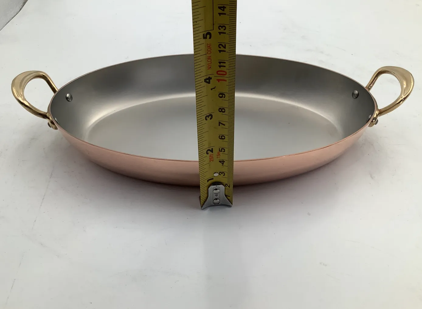 Mauviel M’Heritage M150B gratängform oval koppar öppen