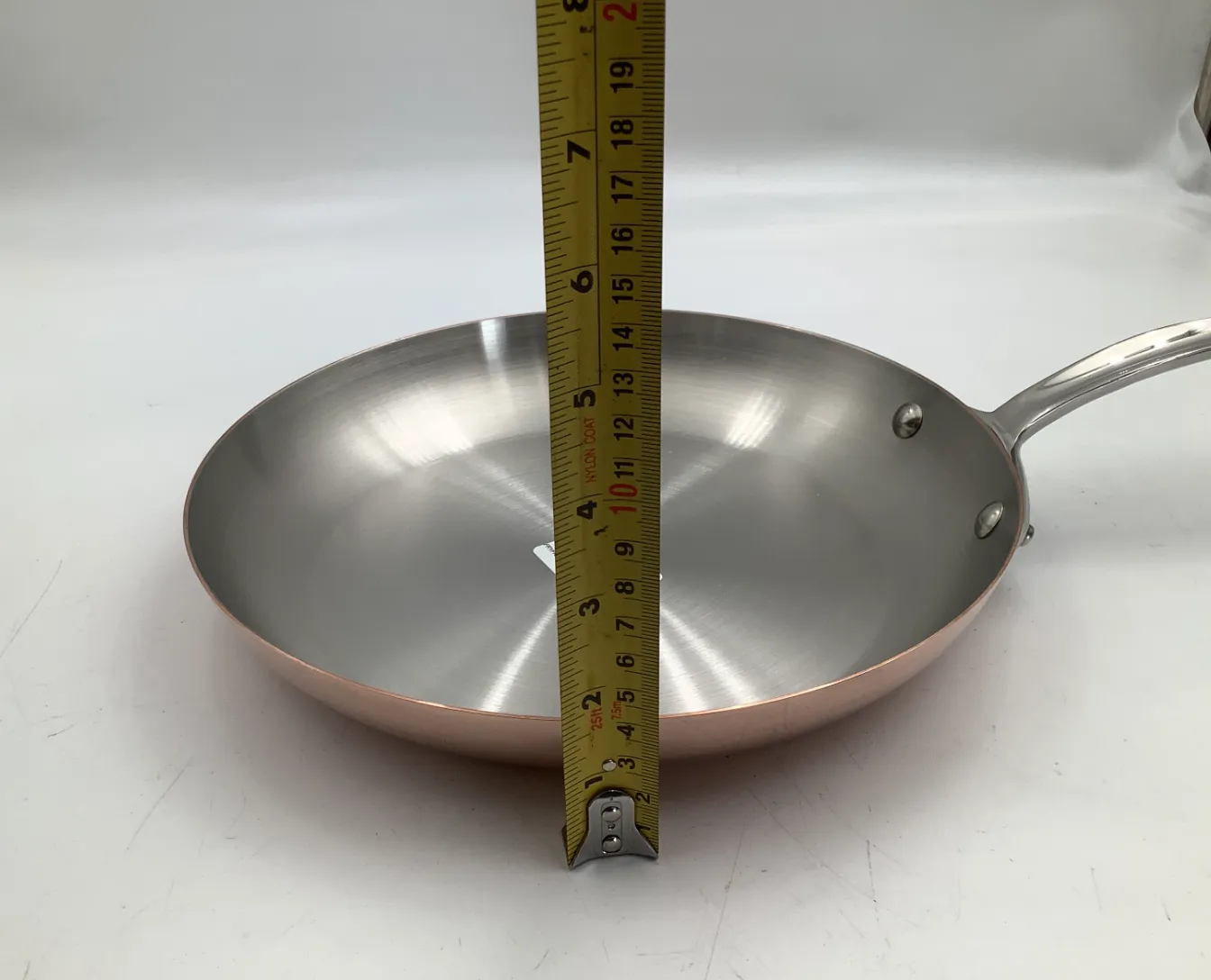 Mauviel M'Heritage M'150 S stekpanna koppar 26 cm open box