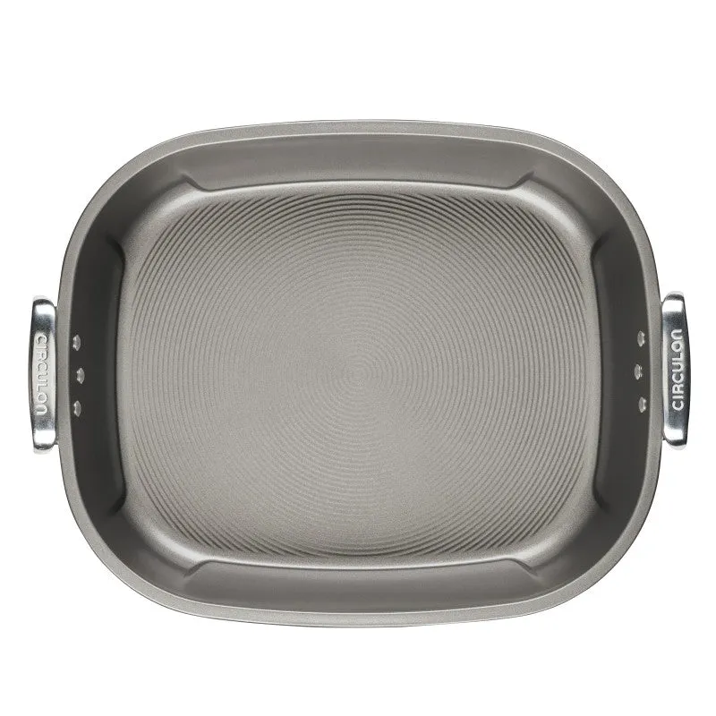Circulon Total Bakeware oval långpanna med galler