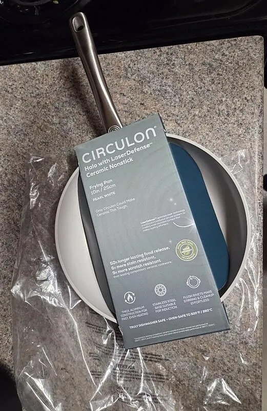 Circulon Ceramic stekpanna 30 cm salvia keramisk nonstick