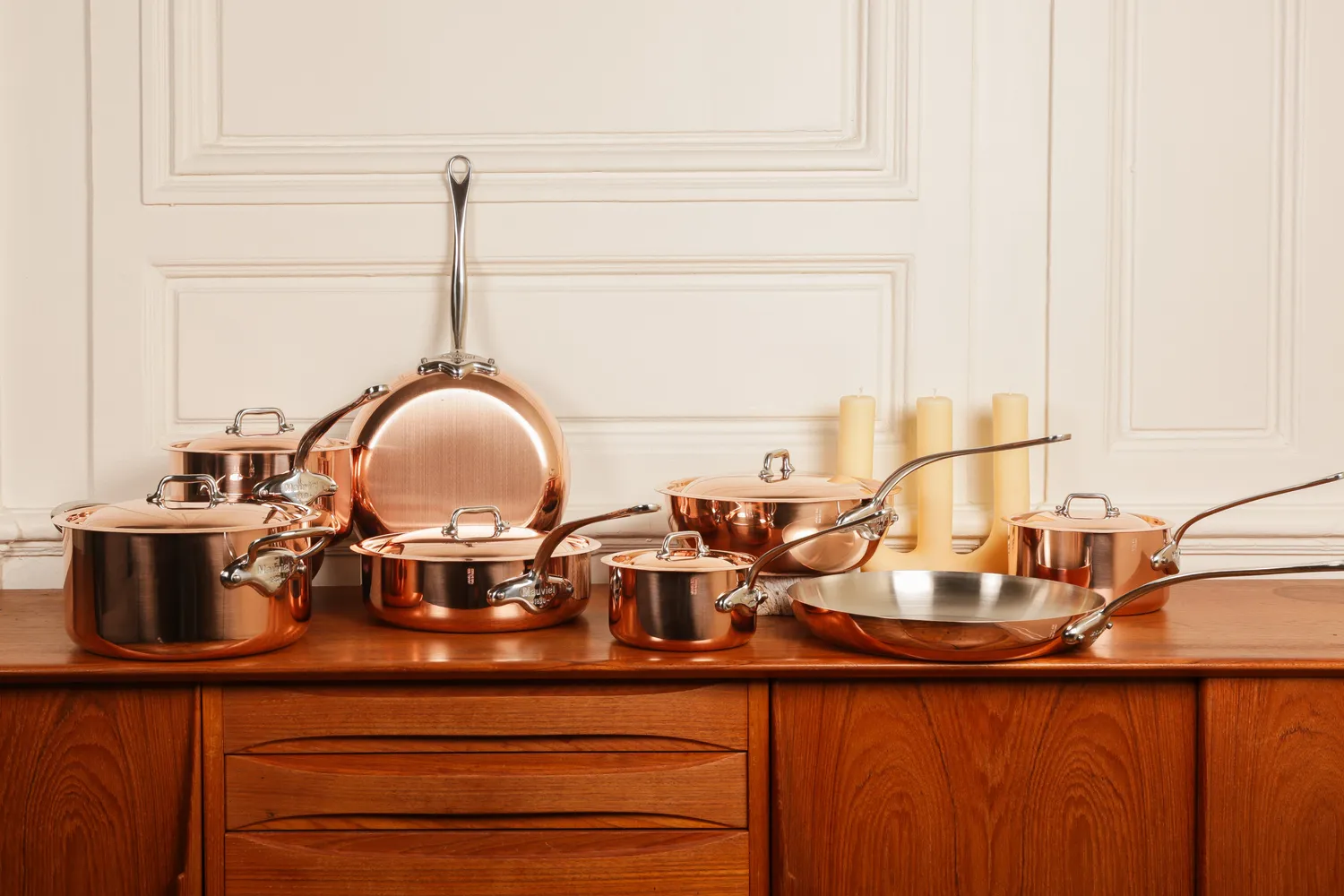 Mauviel M'Heritage M150S buljonggryta koppar 9 l