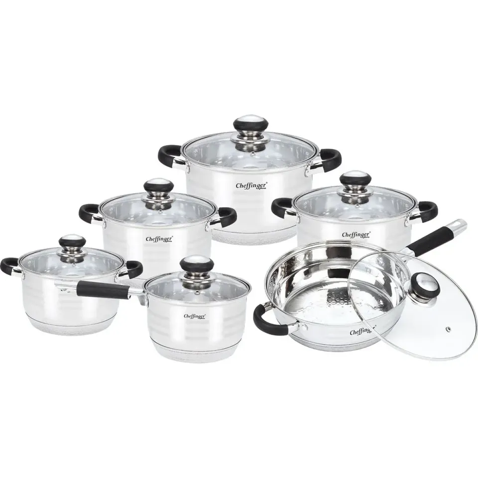 Cheffinger CF-SS1200 soppmaskin svart 1,2 liter