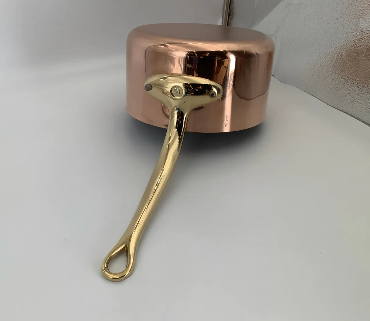 Mauviel M'Héritage M'200 B kastrull med lock 3,1 L koppar