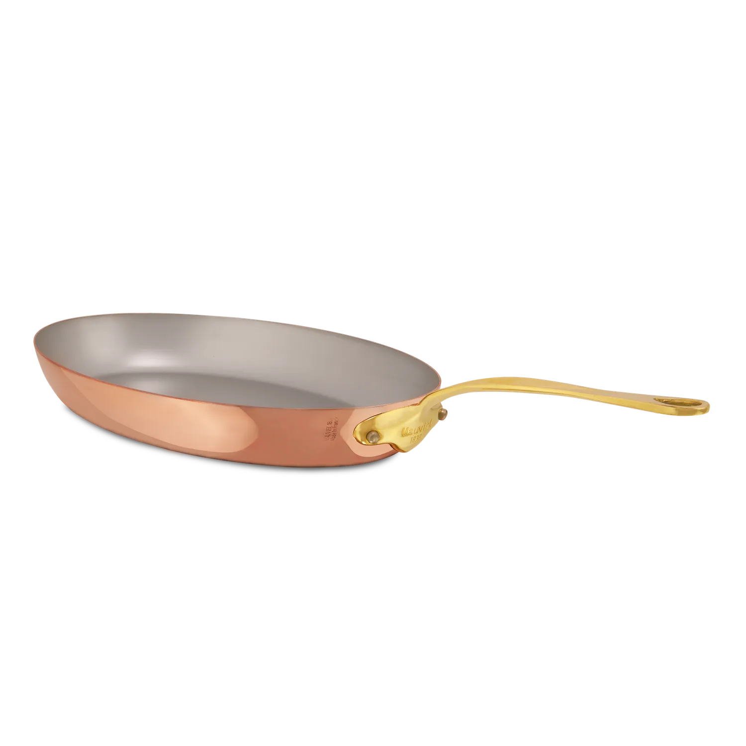 Mauviel M'Heritage M'150 B oval stekpanna mässing