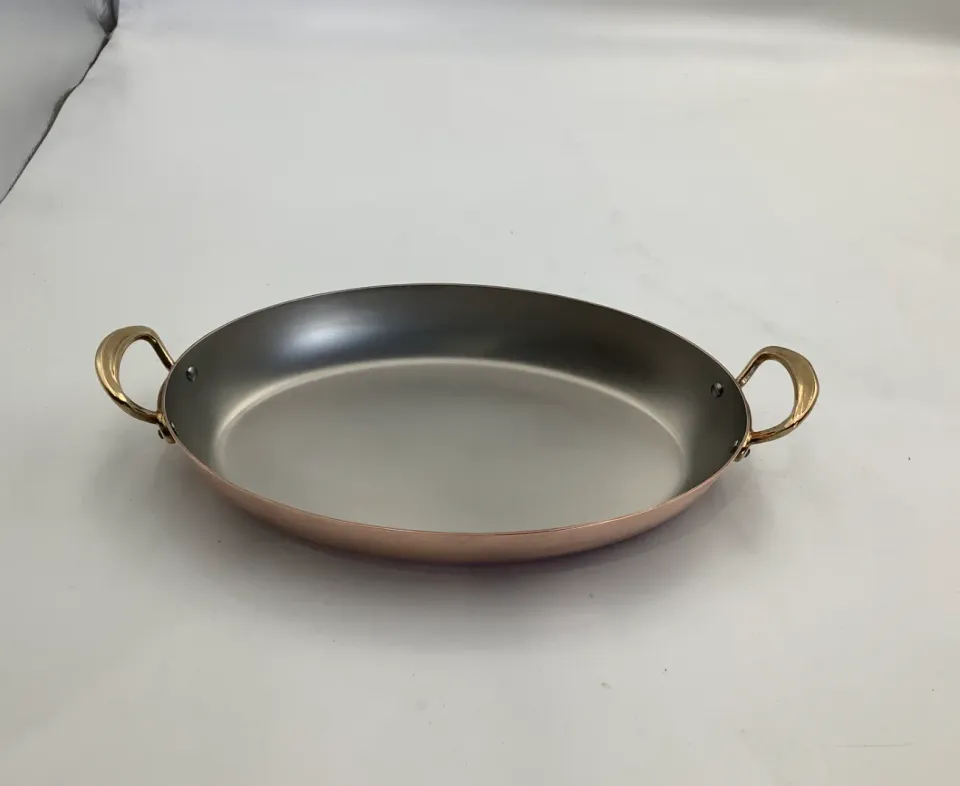 Mauviel M'Heritage M'150 B gratängpanna oval 25 cm koppar