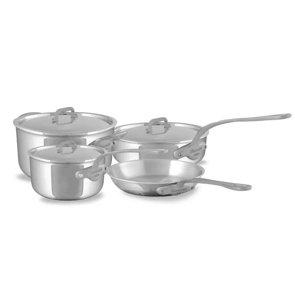 Mauviel M'Cook SB grytset 7 delar rostfritt