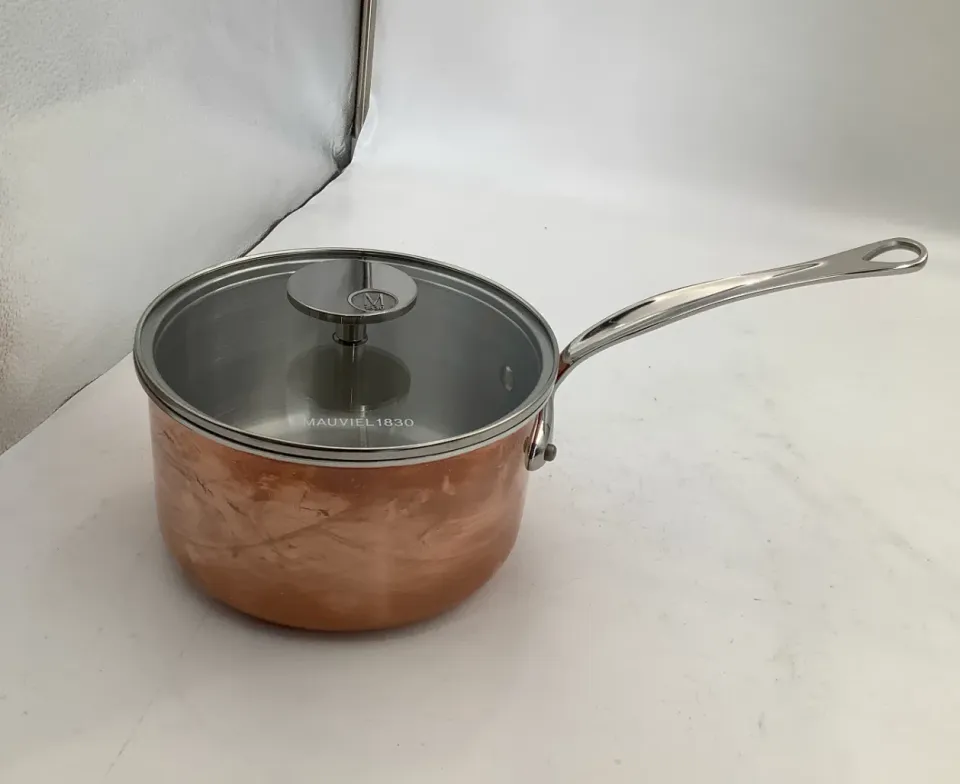 Mauviel M'Triply S kastrull 2,5 liter koppar