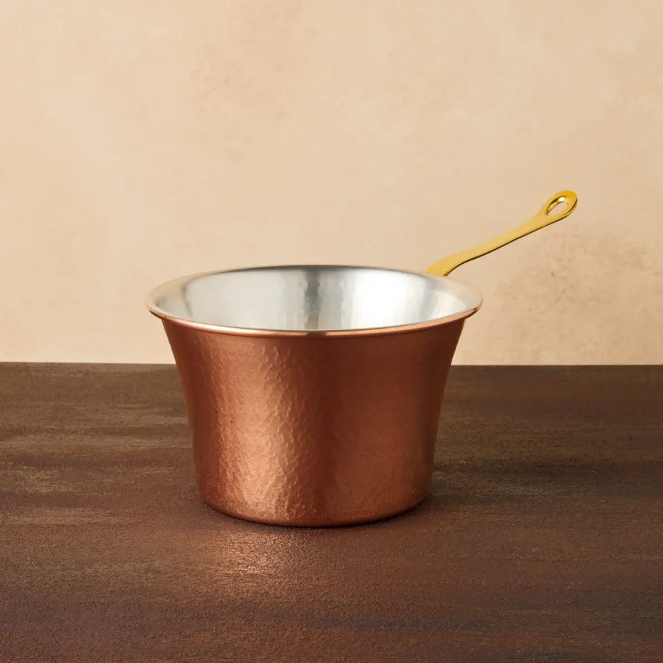 Ruffoni Historia polentagryta 22 cm koppar