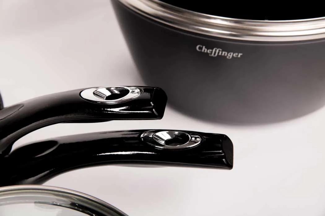 Cheffinger CF-FA1010 stekpanna svart induktion