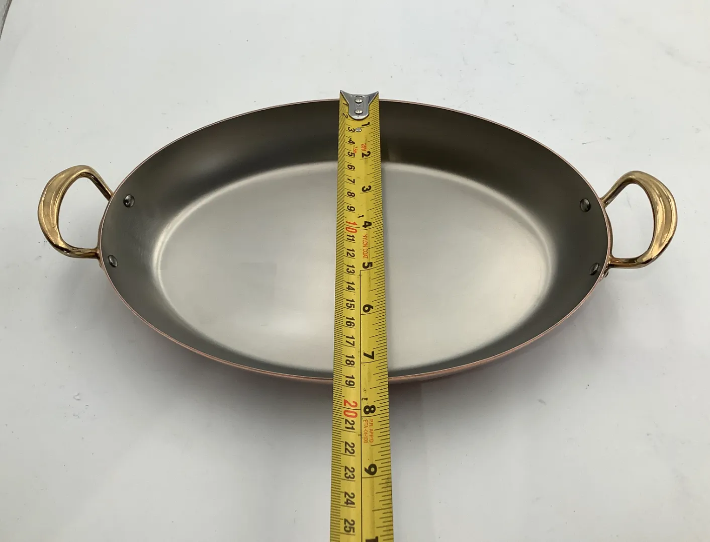 Mauviel M’Heritage M150 B gratängform koppar oval 25 cm