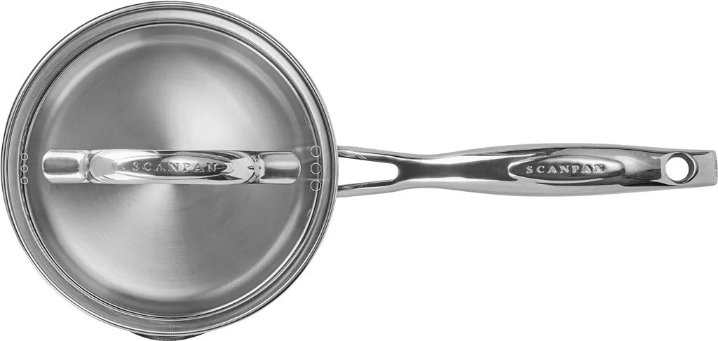 Scanpan STS kastrull 1,2 L 14 cm rostfri glaslock