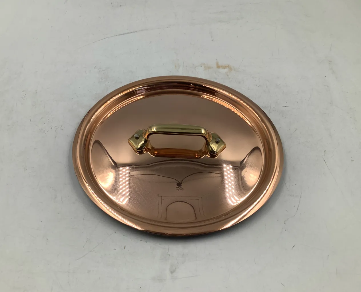 Mauviel M'Héritage M'200 B kastrull med lock 1,7 L koppar